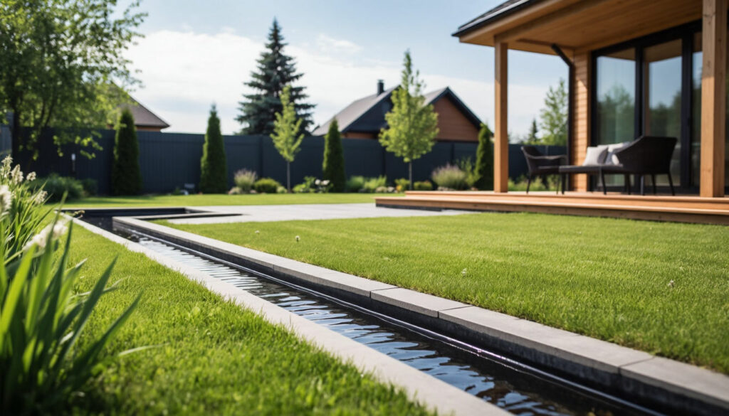 Дренаж участка под ключ